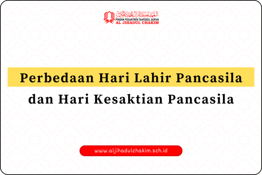 Perbedaan Hari Lahir Pancasila dan Hari Kesaktian Pancasila